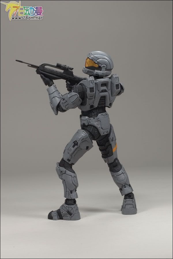 麦克法兰系列玩具 游戏与动画系列 光环3 第二代 多人连线 SPARTAN ODST (STEEL)