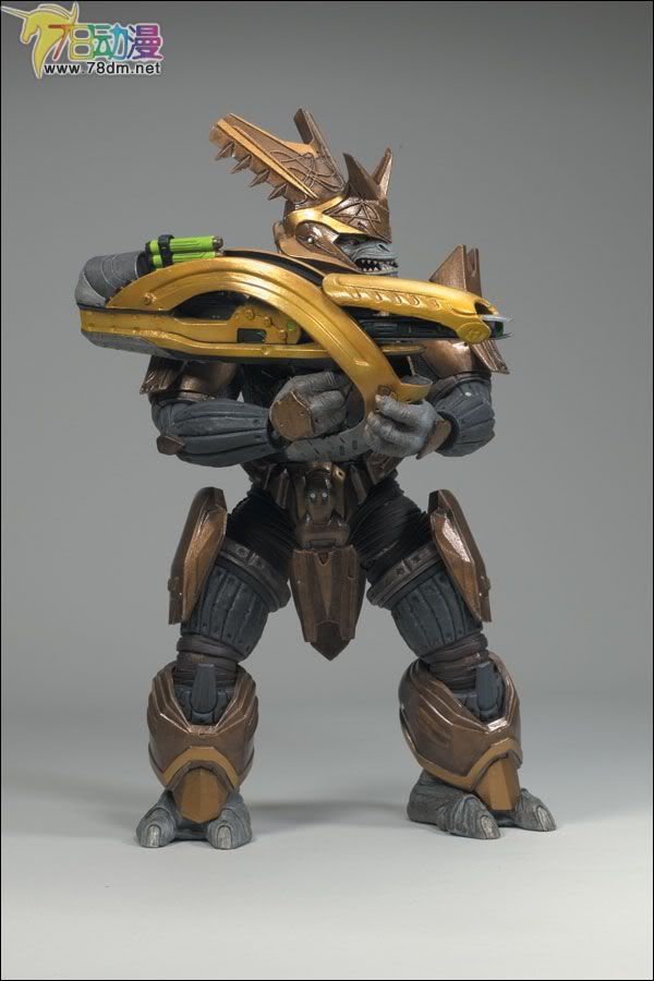 麦克法兰系列玩具 游戏与动画系列 光环3 第三代 战役 WAR CHIEFTAIN