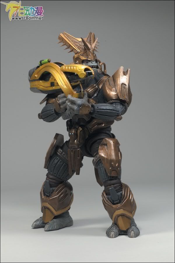 麦克法兰系列玩具 游戏与动画系列 光环3 第三代 战役 WAR CHIEFTAIN