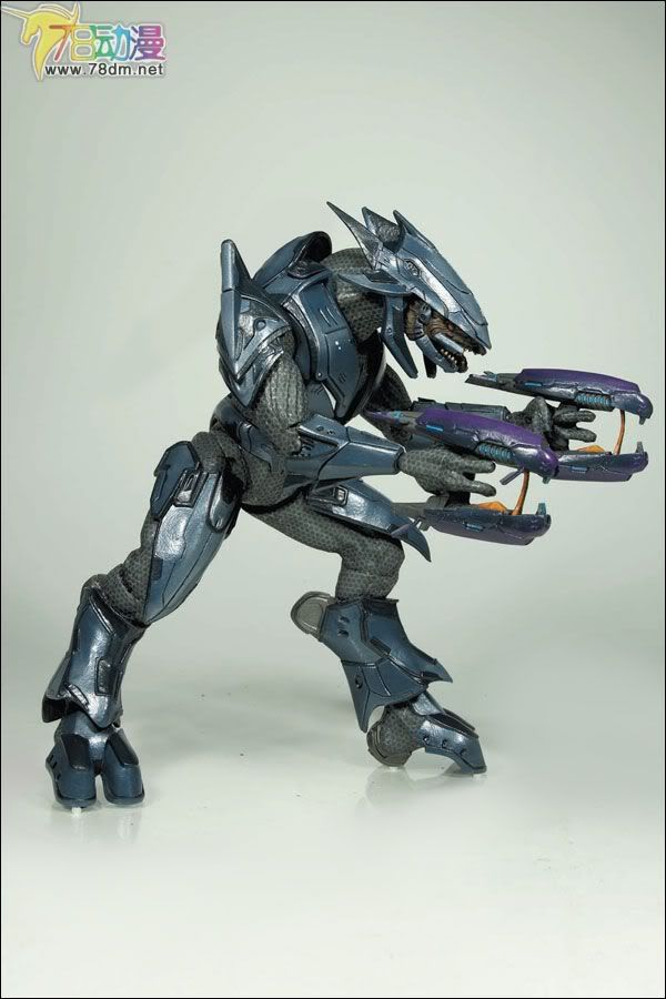 麦克法兰系列玩具 游戏与动画系列 光环3 第三代 多人连线 ELITE COMBAT (BLUE)
