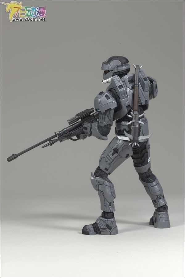 麦克法兰系列玩具 游戏与动画系列 光环3 第三代 多人连线 SPARTAN SOLDIER EOD (STEEL)