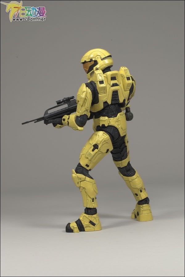 麦克法兰系列玩具 游戏与动画系列 光环3 第三代 多人连线 SPARTAN SOLDIER ODST (PALE)