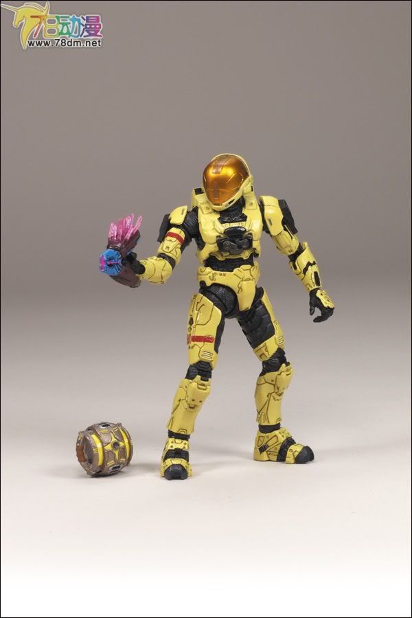 麦克法兰系列玩具 游戏与动画系列 光环2009装备版第2弹 SPARTAN SOLDIER EVA (PALE)