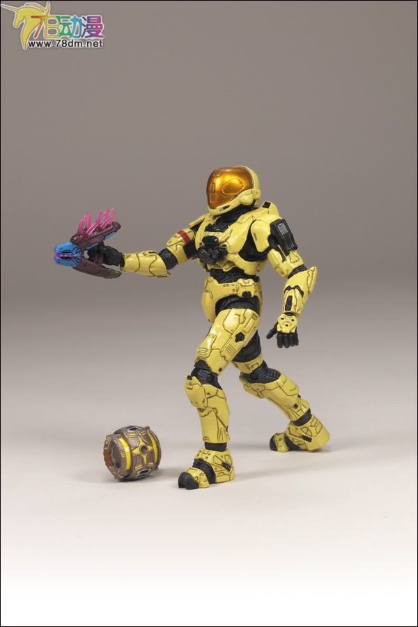 麦克法兰系列玩具 游戏与动画系列 光环2009装备版第2弹 SPARTAN SOLDIER EVA (PALE)