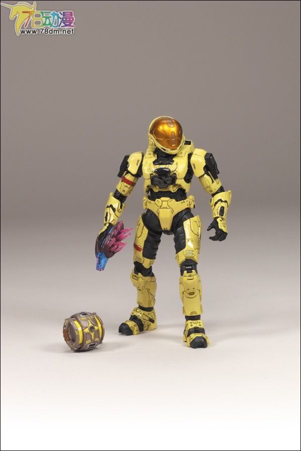 麦克法兰系列玩具 游戏与动画系列 光环2009装备版第2弹 SPARTAN SOLDIER EVA (PALE)