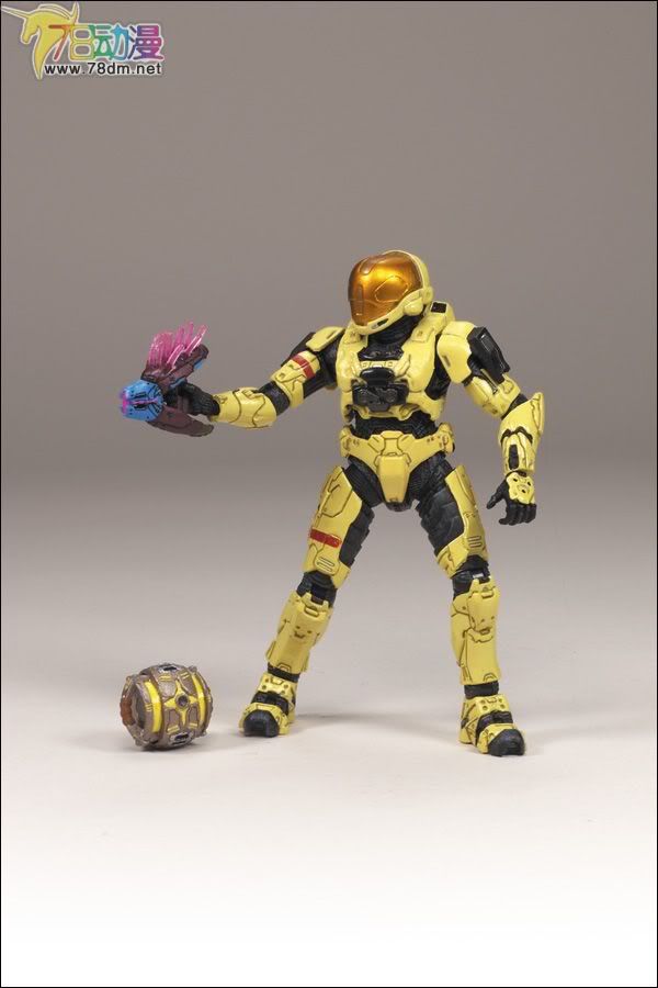 麦克法兰系列玩具 游戏与动画系列 光环2009装备版第2弹 SPARTAN SOLDIER EVA (PALE)