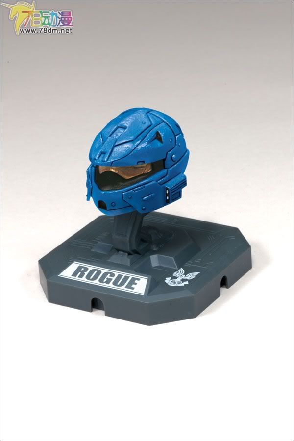 麦克法兰系列玩具 游戏与动画系列 光环头盔3件套2009第2弹 第2套