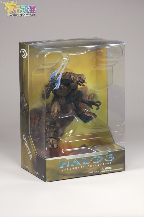 麦克法兰系列玩具 游戏与动画系列 光环3 LEGENDARY COLLECTION  ARBITER