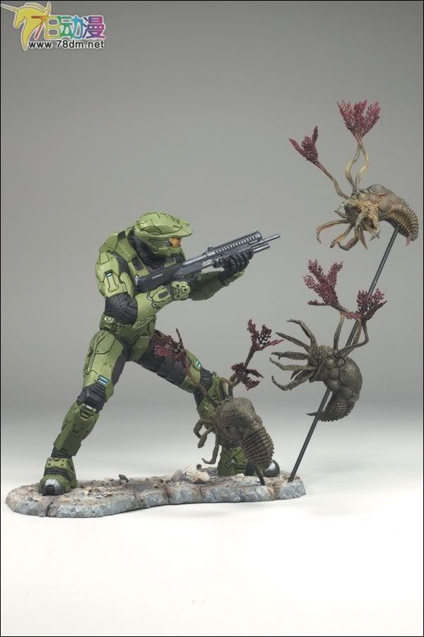 麦克法兰系列玩具 游戏与动画系列 光环3 LEGENDARY COLLECTION  MASTER CHIEF