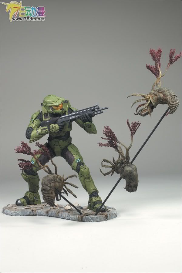 麦克法兰系列玩具 游戏与动画系列 光环3 LEGENDARY COLLECTION  MASTER CHIEF