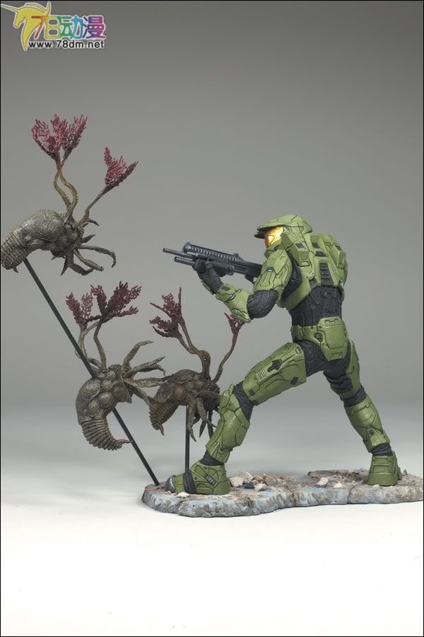 麦克法兰系列玩具 游戏与动画系列 光环3 LEGENDARY COLLECTION  MASTER CHIEF