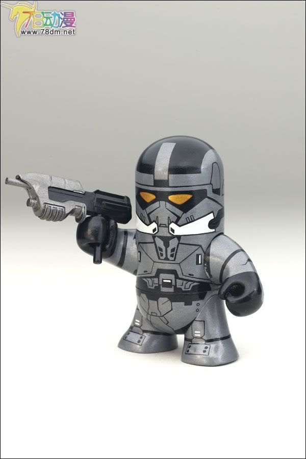 麦克法兰系列玩具 游戏与动画系列 光环 大头版 第一弹 SPARTAN EOD (STEEL)
