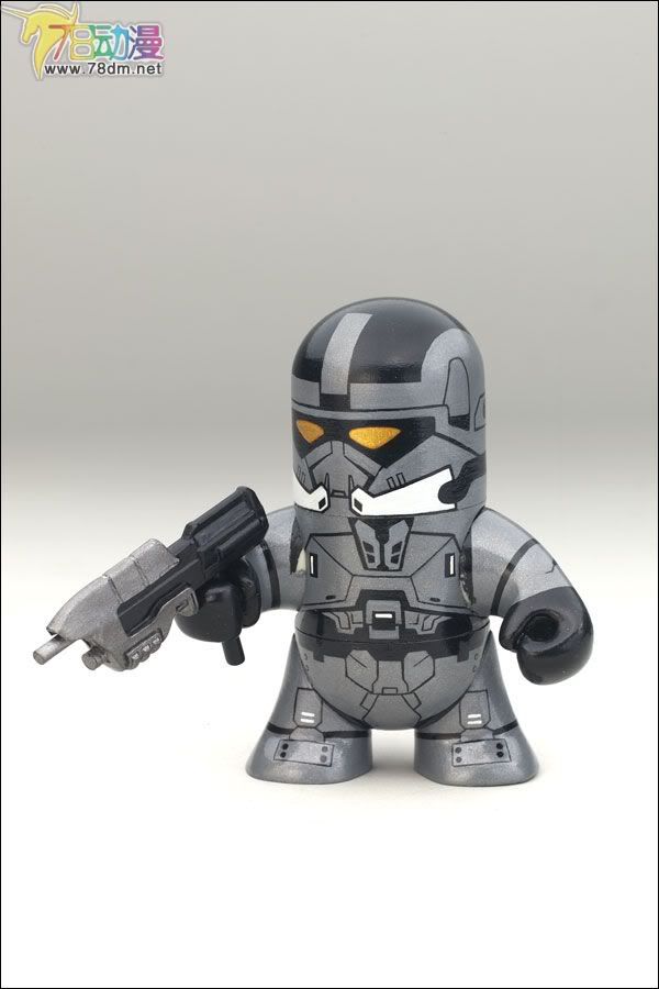 麦克法兰系列玩具 游戏与动画系列 光环 大头版 第一弹 SPARTAN EOD (STEEL)