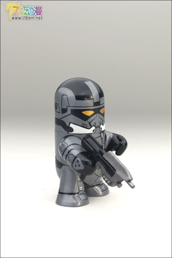 麦克法兰系列玩具 游戏与动画系列 光环 大头版 第一弹 SPARTAN EOD (STEEL)