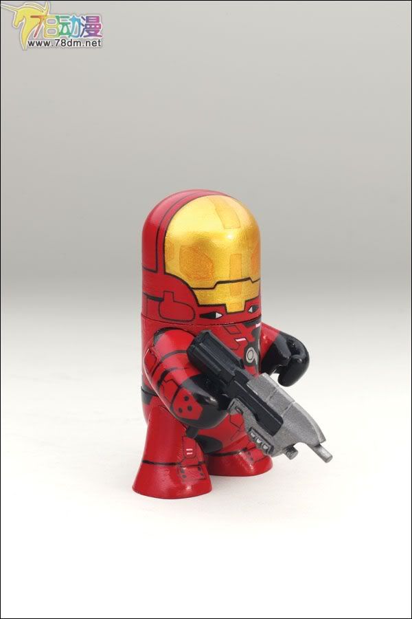 麦克法兰系列玩具 游戏与动画系列 光环 大头版 第一弹 SPARTAN EVA (RED)