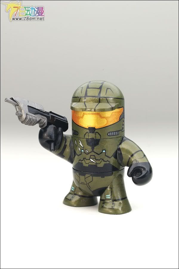 麦克法兰系列玩具 游戏与动画系列 光环 大头版 第一弹 MASTER CHIEF