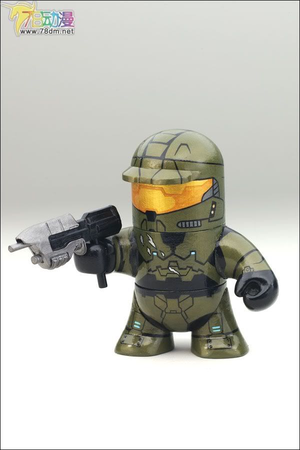 麦克法兰系列玩具 游戏与动画系列 光环 大头版 第一弹 MASTER CHIEF