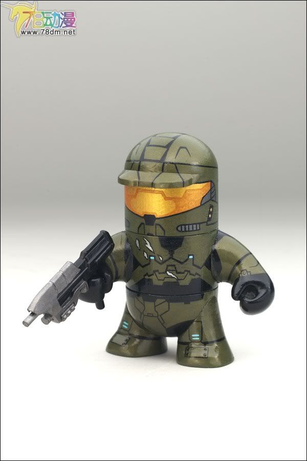 麦克法兰系列玩具 游戏与动画系列 光环 大头版 第一弹 MASTER CHIEF