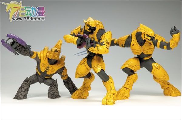 麦克法兰系列玩具 游戏与动画系列 COVENANT TROOPS (Yellow)