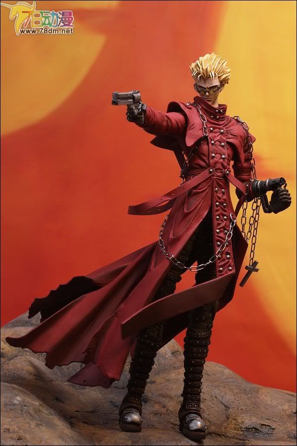 麦克法兰系列玩具 游戏与动画系列 日本3D动画系列第一代 VASH THE STAMPEDE 枪神