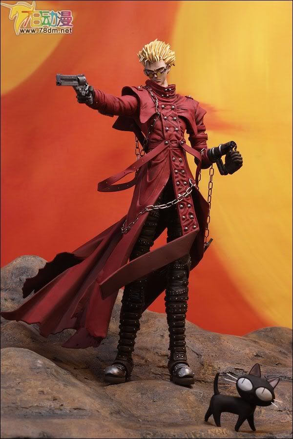 麦克法兰系列玩具 游戏与动画系列 日本3D动画系列第一代 VASH THE STAMPEDE 枪神