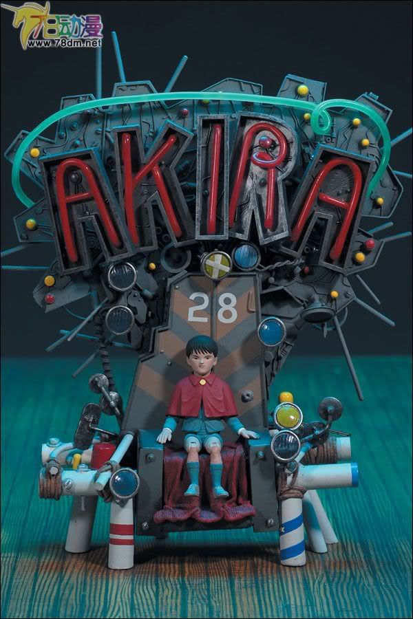 麦克法兰系列玩具 游戏与动画系列 日本3D动画系列第2代 AKIRA 阿基拉