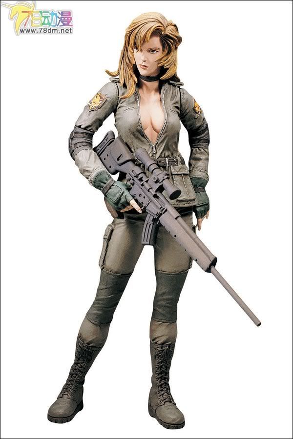 麦克法兰系列玩具 游戏与动画系列 合金装备 SNIPER WOLF