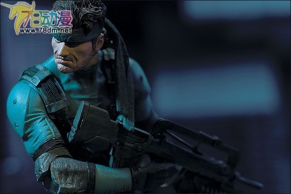 麦克法兰系列玩具 游戏与动画系列 合金装备2 SOLID SNAKE
