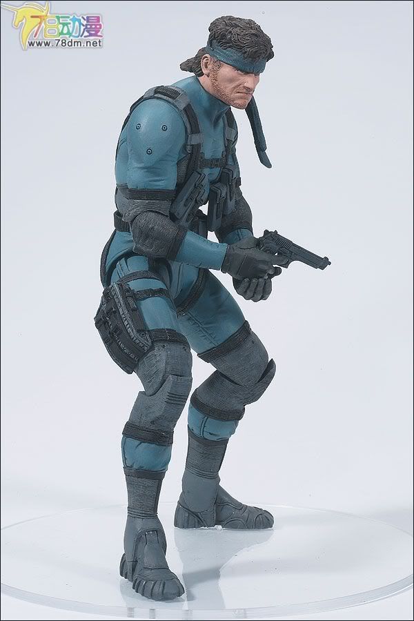麦克法兰系列玩具 游戏与动画系列 合金装备2 SOLID SNAKE