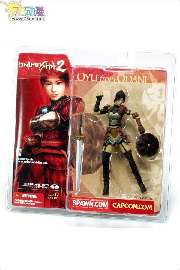 麦克法兰系列玩具 游戏与动画系列 鬼武者2 武士的命运 OYU FROM ODANI