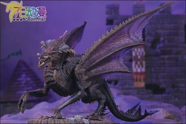 麦克法兰系列玩具 游戏与动画系列 网络创世纪：黑刺王的复仇 ANCIENT WYRM