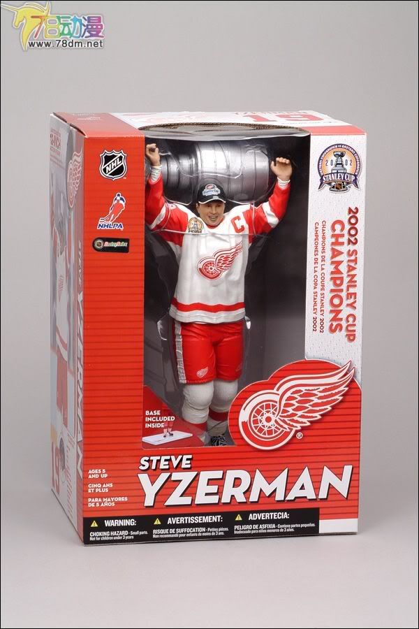 麦克法兰系列玩具 NHL美国冰球联赛系列 12寸NHL系列第2代 12-INCH STEVE YZERMAN 2
