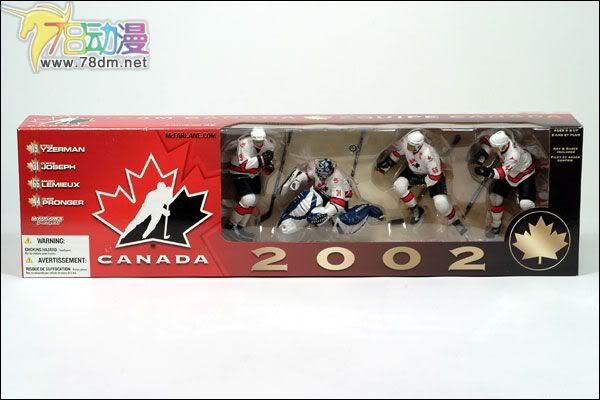麦克法兰系列玩具 NHL美国冰球联赛系列 NHL 4-PACK: TEAM CANADA SET 1
