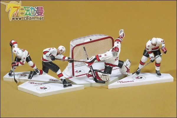 麦克法兰系列玩具 NHL美国冰球联赛系列 NHL 4-PACK: TEAM CANADA SET 2