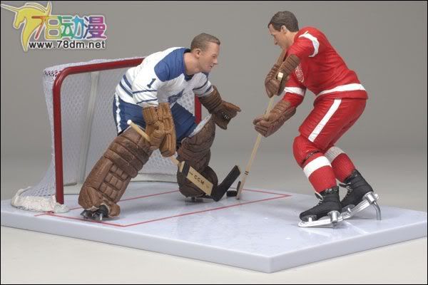 麦克法兰系列玩具 NHL美国冰球联赛系列 NHL 2-PACK: WAL-MART CANADA EXCLUSIVE: GORDIE HOWE VS. JOHNNY BOWER