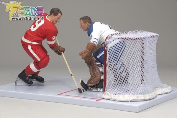 麦克法兰系列玩具 NHL美国冰球联赛系列 NHL 2-PACK: WAL-MART CANADA EXCLUSIVE: GORDIE HOWE VS. JOHNNY BOWER