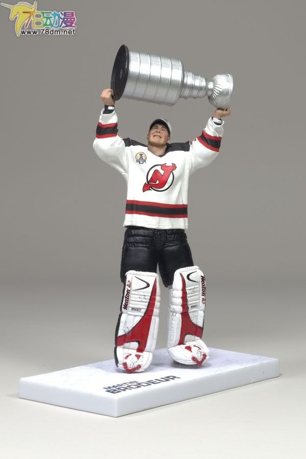 麦克法兰系列玩具 NHL美国冰球联赛系列 3寸NHL系列第5代 MARTIN BRODEUR 2