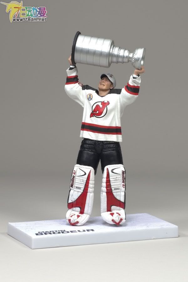 麦克法兰系列玩具 NHL美国冰球联赛系列 3寸NHL系列第5代 MARTIN BRODEUR 2