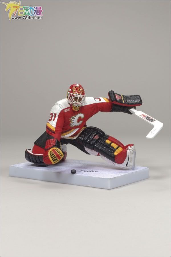 麦克法兰系列玩具 NHL美国冰球联赛系列 NHL第19代 GRANT FUHR (CALGARY FLAMES)