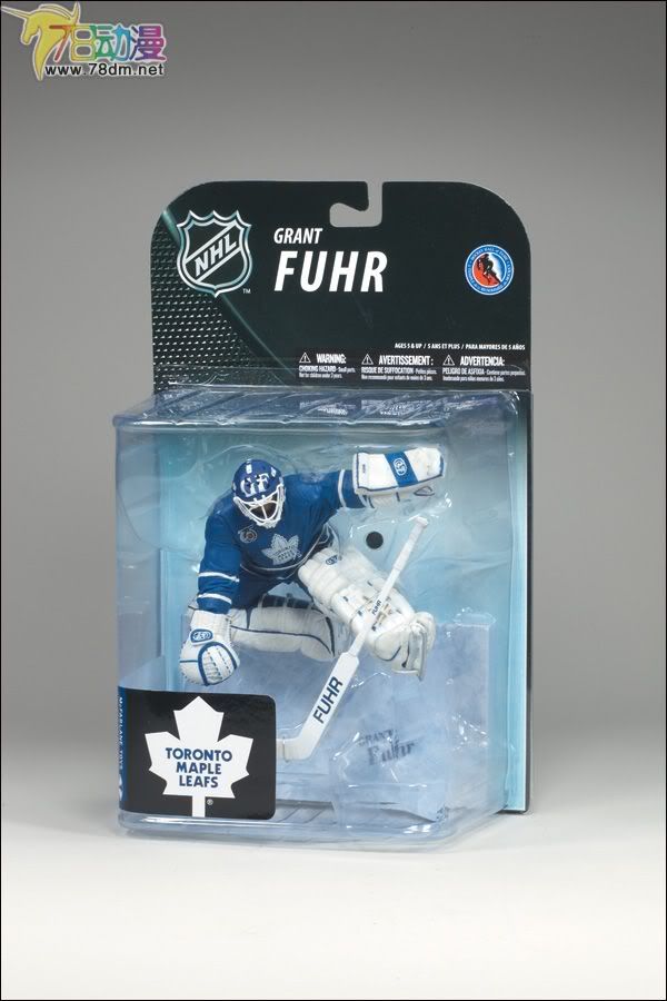 麦克法兰系列玩具 NHL美国冰球联赛系列 NHL第19代 GRANT FUHR (TORONTO MAPLE LEAFS)