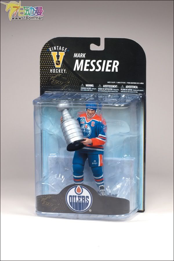 麦克法兰系列玩具 NHL美国冰球联赛系列 NHL传奇系列第7代 MARK MESSIER 3 (EDMONTON OILERS)