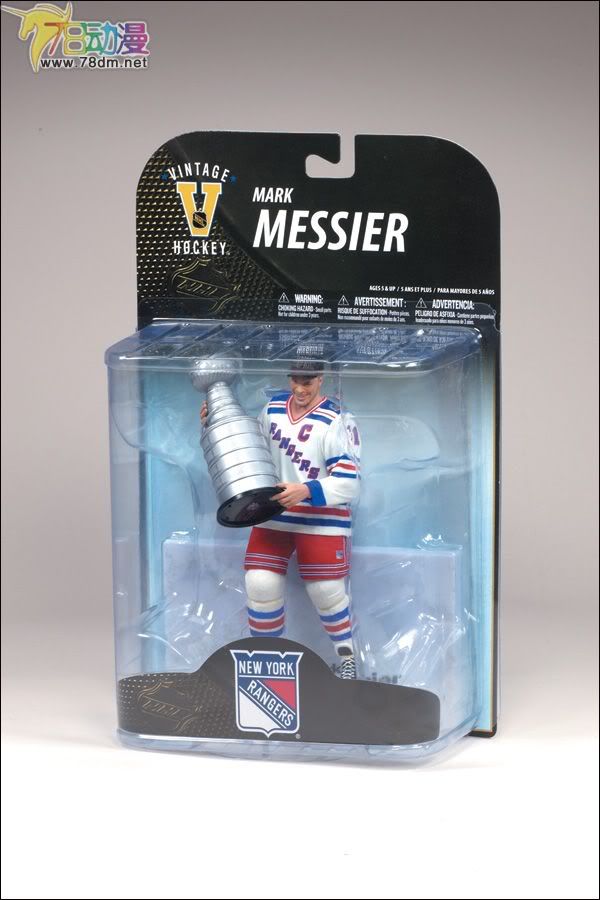 麦克法兰系列玩具 NHL美国冰球联赛系列 NHL传奇系列第7代 MARK MESSIER 3 (NEW YORK RANGERS)
