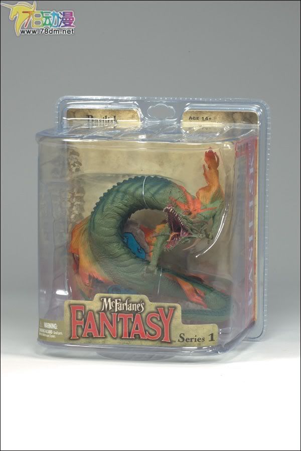 麦克法兰系列玩具 刀锋猎人传说 BASILISK (LAKE DEMON) 水怪