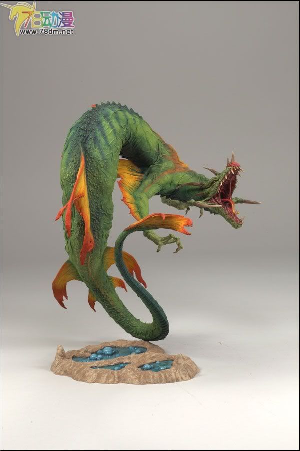 麦克法兰系列玩具 刀锋猎人传说 BASILISK (LAKE DEMON) 水怪