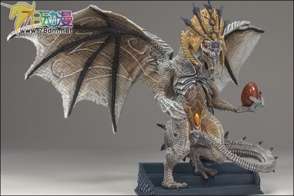 麦克法兰系列玩具 刀锋猎人传说 KING DRAAKO BOXED SET  龙王大盒版
