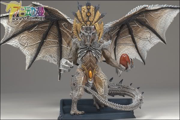 麦克法兰系列玩具 刀锋猎人传说 KING DRAAKO BOXED SET  龙王大盒版