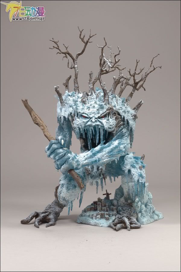 麦克法兰系列玩具 怪物系列 第五代 扭曲的圣诞 JACK FROST 冰怪