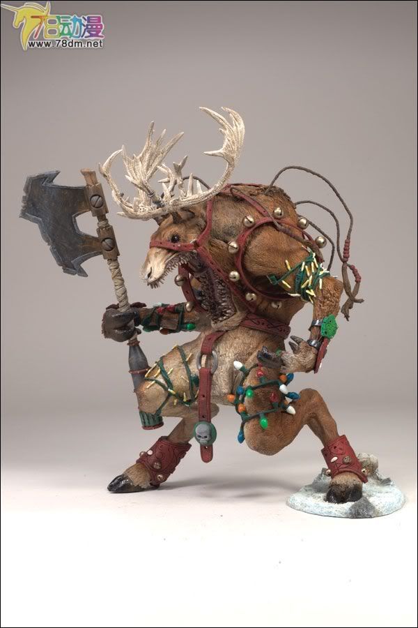 麦克法兰系列玩具 怪物系列 第五代 扭曲的圣诞 REINDEER RUDY 麋鹿