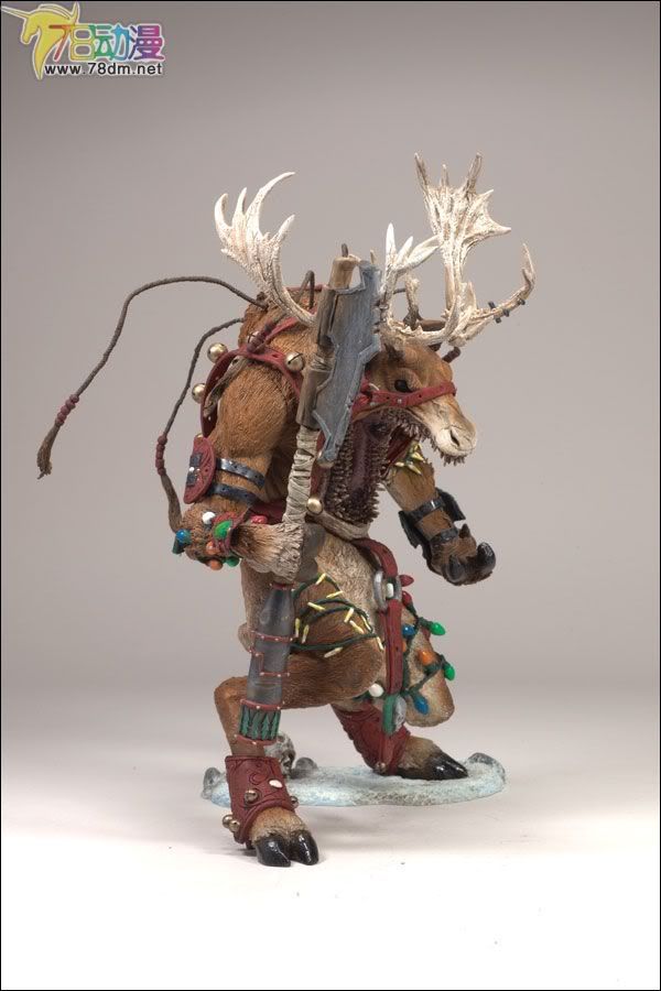 麦克法兰系列玩具 怪物系列 第五代 扭曲的圣诞 REINDEER RUDY 麋鹿