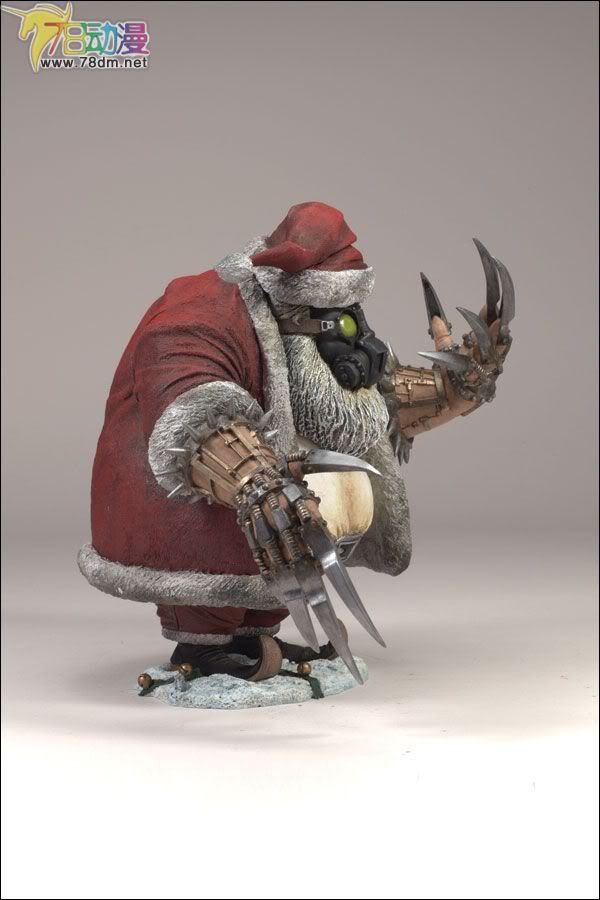 麦克法兰系列玩具 怪物系列 第五代 扭曲的圣诞 SANTA CLAUS 圣诞老人